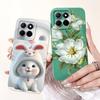 For Honor X6 X6a X6b Case Cover Silicone Cute Cartoon Cat Girl Luxury Flower Shockproof Phone Case For Honor X6a Back Cover Boys