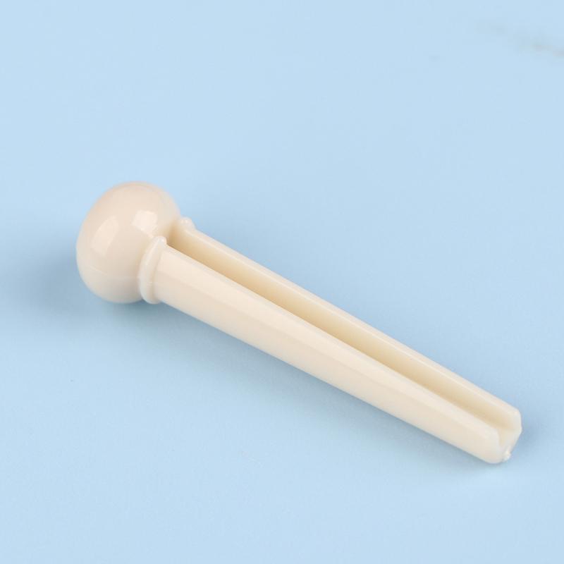 20 stk Akustisk gitar Bridge Pins For 6 Strings Erstatning Plast Avtrekker