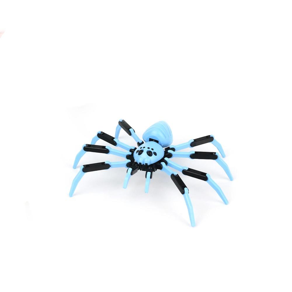 3D movable joint spider simulation model can adsorb fun assembly prank children's puzzle toys