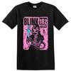 Blink 182 Punk Rock Skeleton T Shirt Alternative Music Graphic Concert Gift Tee