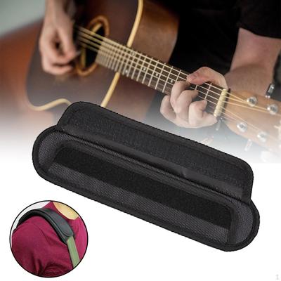 Gitarren-Schultergurtpolster Gitarristen-Zubehör Multifunktional Abnehmbar E-Bass