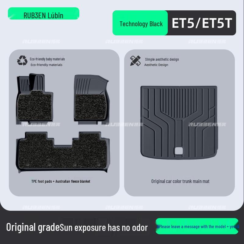 Nio ES8/ET5-ET5T TPE Custom Floor Mats for Interior Enhancement