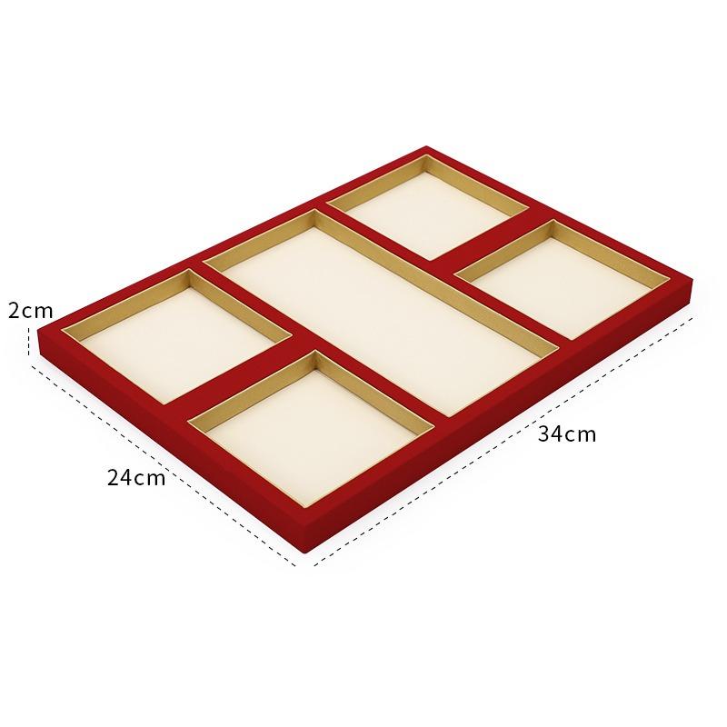 Bracelet Jewelry Displays Tray Jewellery Combination Showcase Pallet Counter Necklace Show Salver Jeweler Trinket Storage Tray