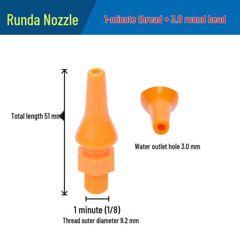 Low Pressure Fan-Shaped Air Knife Nozzle - Flat Jet Liquid Spray Head