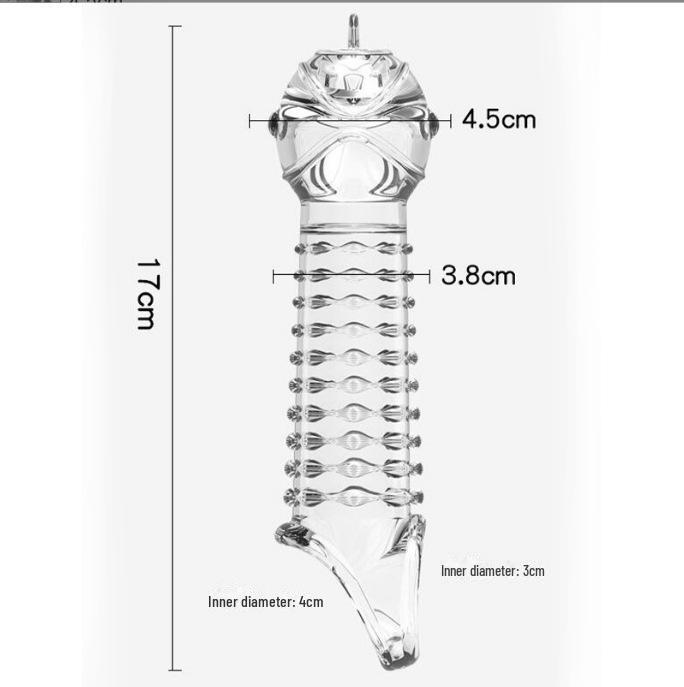 Set de dinți de lup Emei Thorn: Jucării pentru adulți pentru cupluri, îmbunătățite cu particule mari