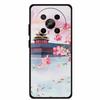 För ZTE Blade V70 Max Fodral 3D Blommigt Prägling Mjuk Silikon Telefonfodral för Nubia V70 Max Fodral Relief Blomma Skal Ny V 70 Max