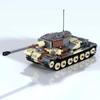 MOC Military Heavy Tank Tracks Armored Vehicle Building Blocks Set WW2 German High-tech  Tank Model Kids Toy Birthday Gift
