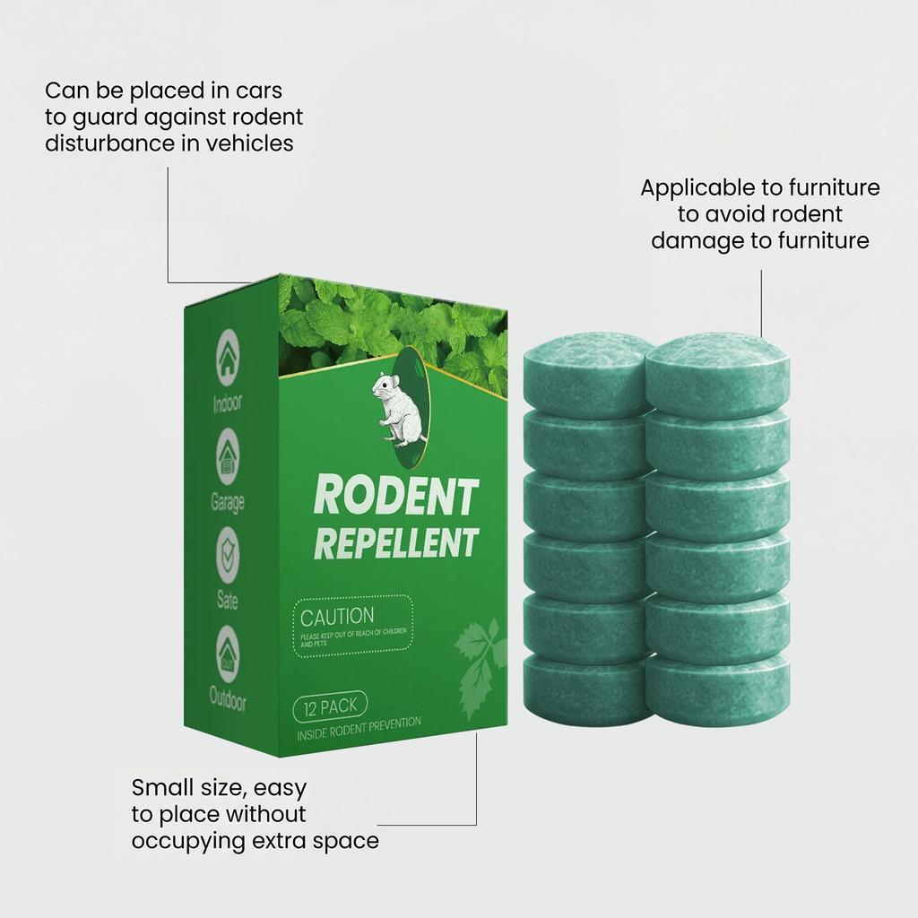Qutixuan Daily Indoor And Outdoor Rodent Prevention Furniture That Resists Gnawing. Gentle And Natural Scent, Convenient To Use.