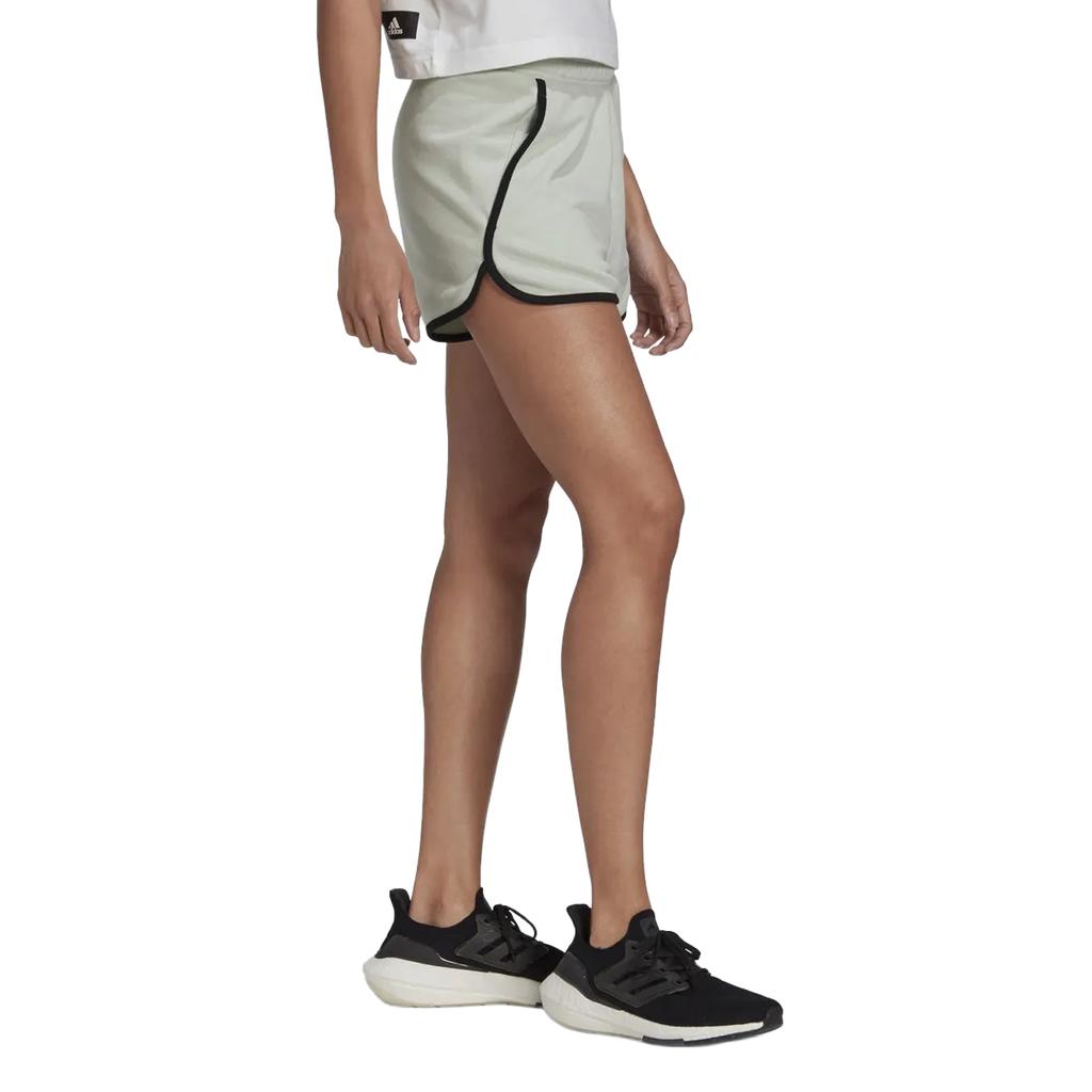 Adidas Pantalones cortos con ribete en contraste para mujer/señora