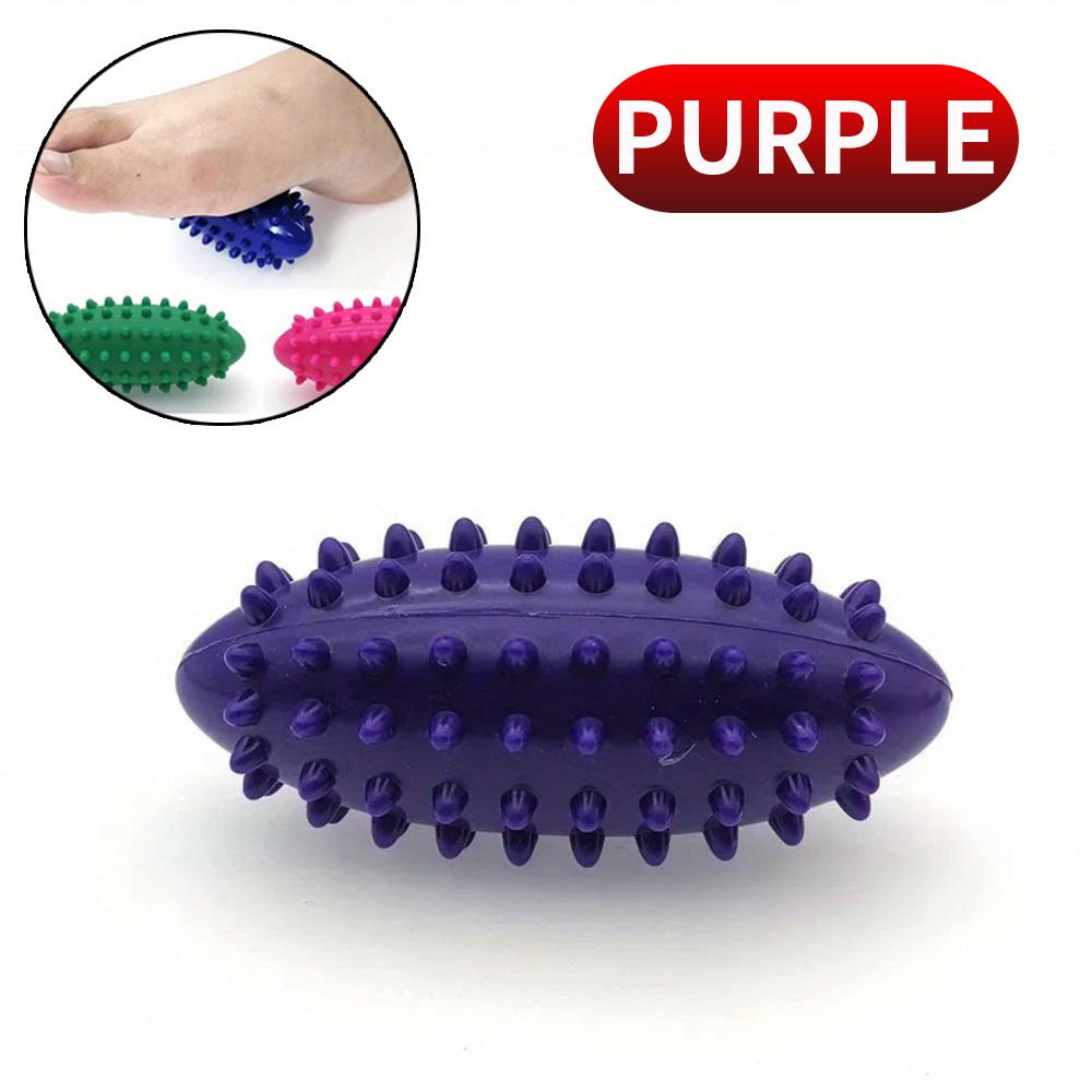 

Sea cucumber massage ball, PVC spine massager, mini portable fitness foot massage ball, deep muscle relaxation fascia ball фиолетовый