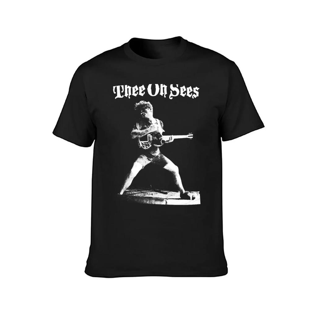 Limited Edition Thee Oh Sees Band Musik T-Shirt Baggy Shirts Rohlinge Herren Trainingsshirt