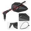 M10 Universal Motorcycle Rearview Mirror 10MM Side Mirror For Honda Kawasaki Yamaha Suzuki Scooter E-Bike Modified Accessories