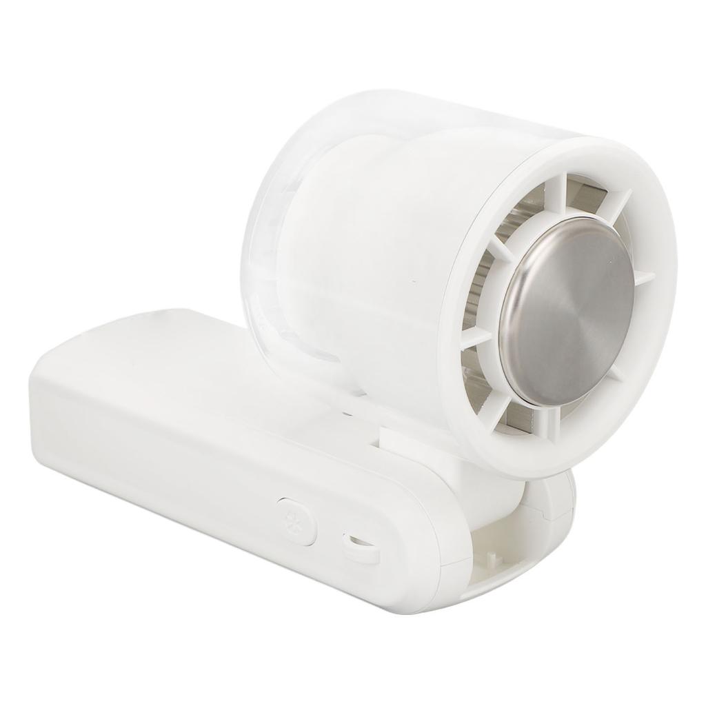 Handheld Turbo Fan 100 Gears High Speed Rechargeable Foldable Portable Cooling Fan with Lanyard