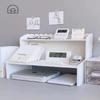 Milin Detachable Double-Layer Elevated Shelf & Desk (Medium)