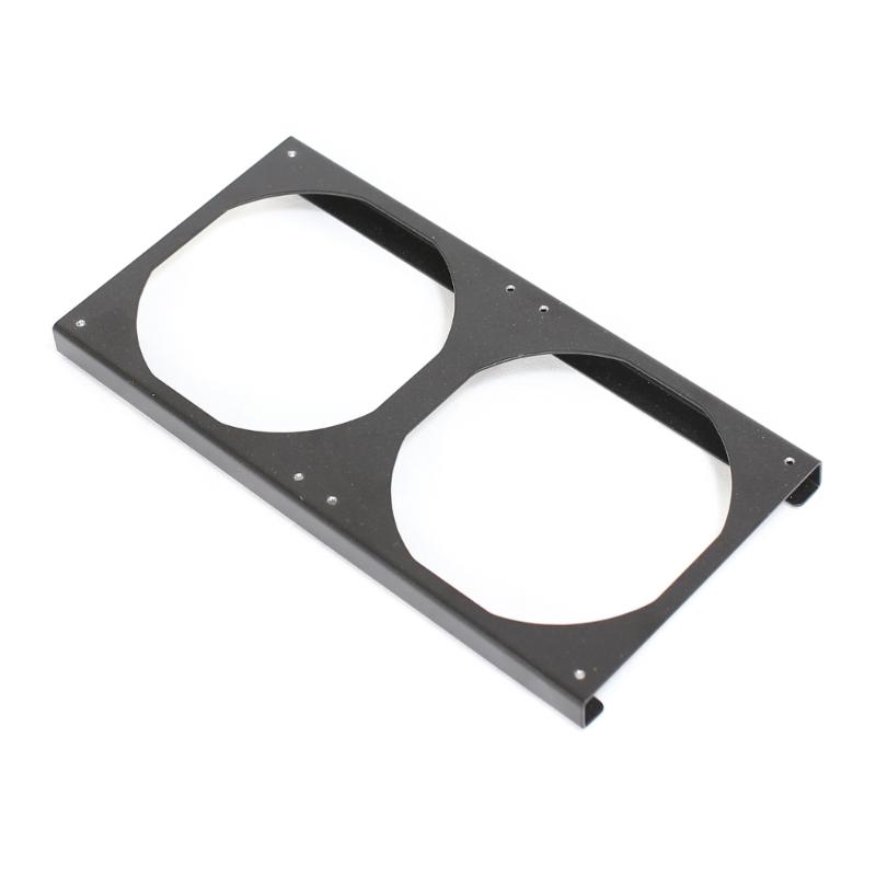 Galvanized Steel PC Fan Mount Raises 12cm Fan 15mm Optimized Cooling For Intensive Computing and Working