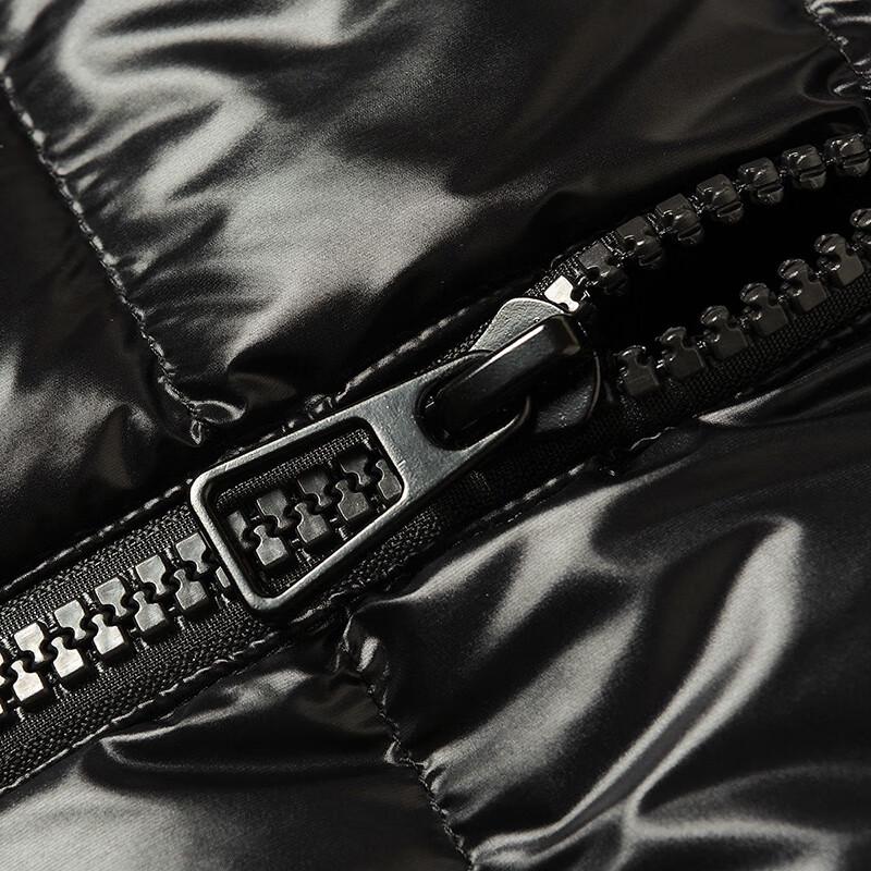 Snow Flying Men's Shiny Stand-Collar 90% Goose Down Vest