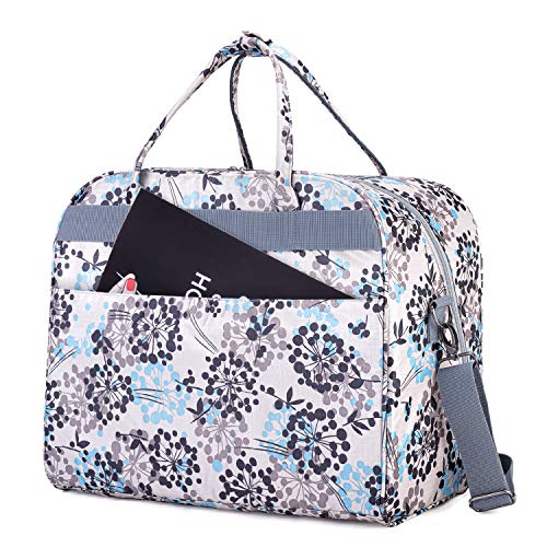 Teamoy Sewing Machine Carrying Case with Bottom Plate, Dandelion Design