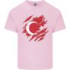 Torn Turkey Flag Turkish Day Football Unisexs Light Cotton Tshirt