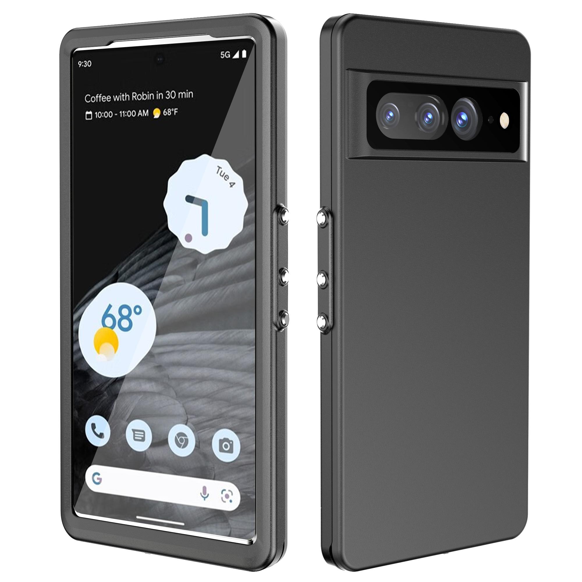 

For Google Pixel 7 Pro 5G FS Series IP68 Waterproof Phone Case PC+TPU Anti-drop Phone Cover Protector A