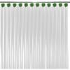 12 PCS Shamrock Shower Curtain Hooks Shower Decor, Rustproof Bathroom Decorative Shower Hooks, Green Shower Curtain Hooks Botanical Shower Curtain