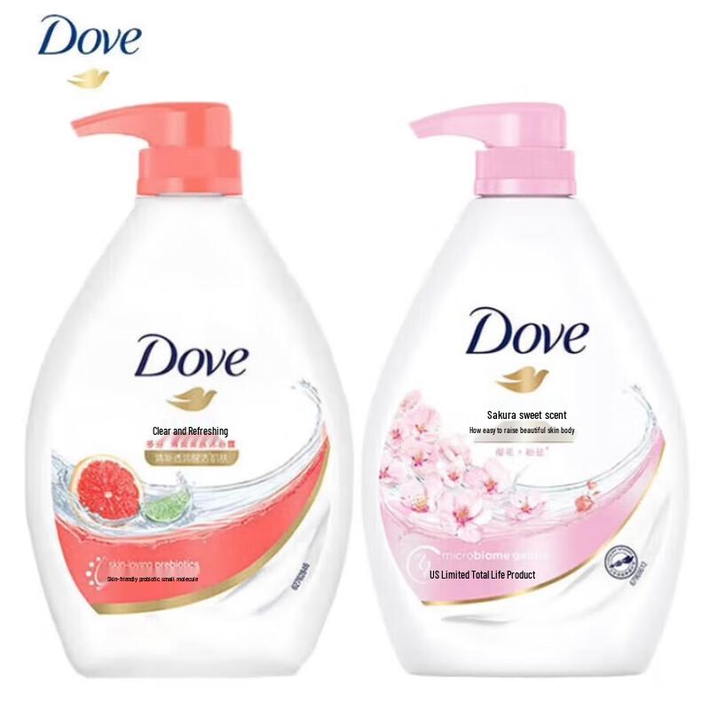 

Dove Body Wash Duo Pack - Refreshing & Cherry Blossom