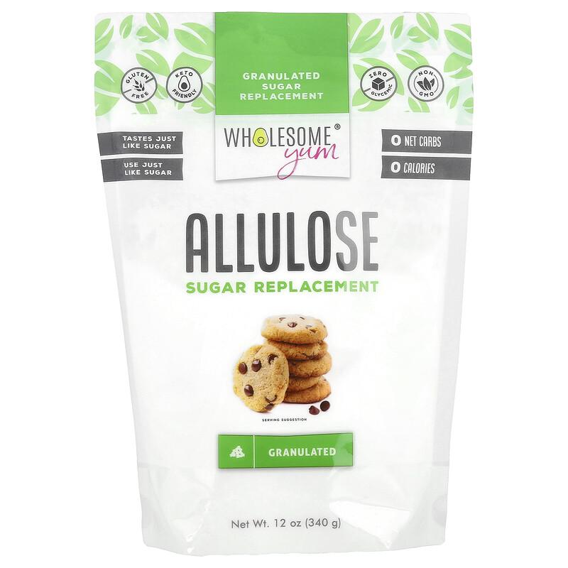 Rworld Wellness Allulose Sugar Replacement, Granulated, 12 Oz (340 G)