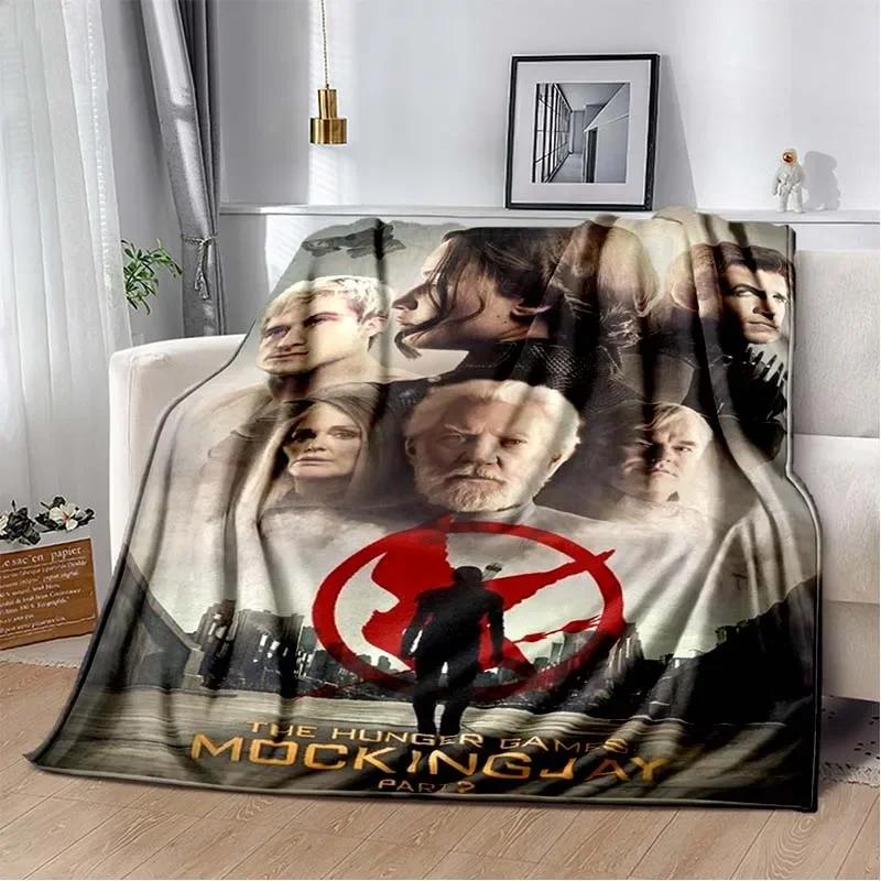 Warm Soft Flannel Throw Blanket for Bedroom Sofa Bed Travel Picnic Perfect Birthday Gift Inspired by The Hunger Games