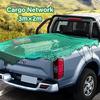 Sicheres Ladeflächen-Netz Ladungssicherungsnetz Zubehör für Pick-up-Trucks Lade-Netz Perfekt für Pick-up-Trucks 2x3m 15 Haken