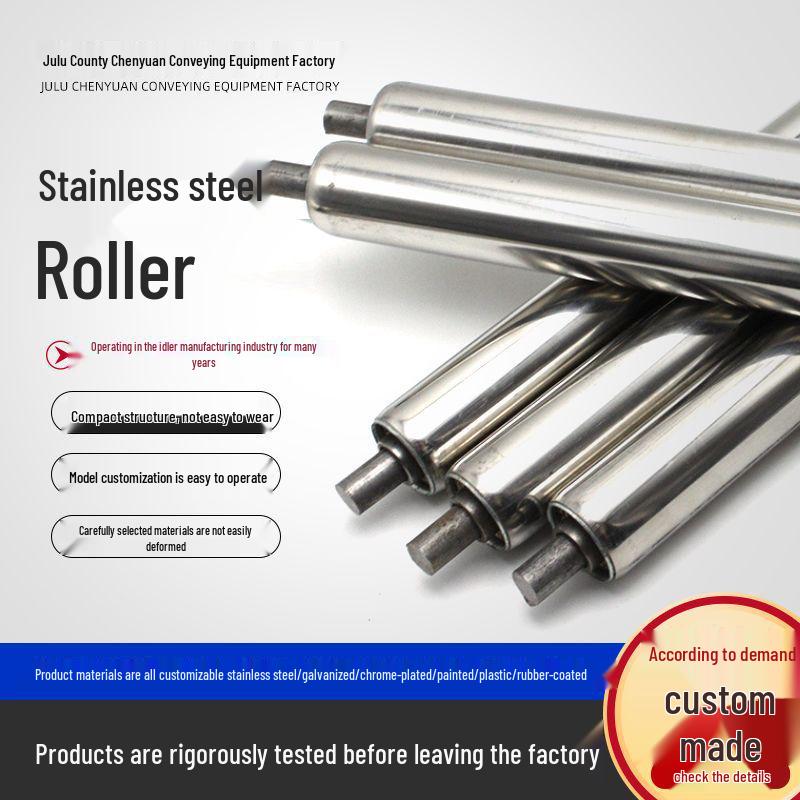 

Stainless Steel Idler Roller Conveyor Belt Drum Assembly Line Roller