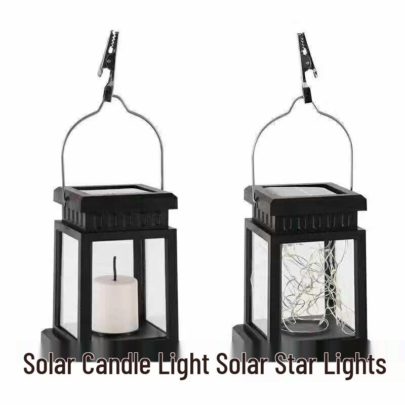 Solar Vintage Palace Lantern String Lights