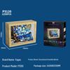 Starry Night Photo Frame Building Blocks: Compatible with Lego - Children's Educational Assembly Ornament Gift