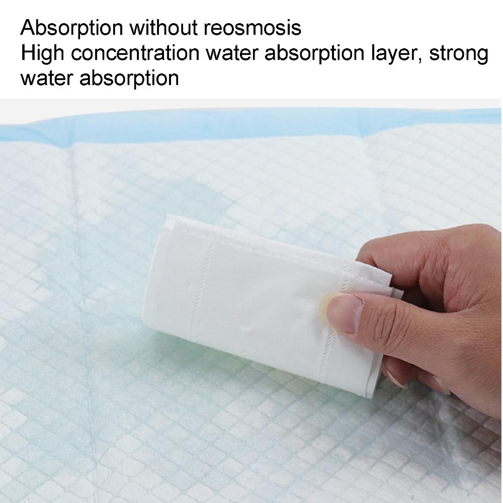 20pcs Blue Pet Pee Pads Strong Water Absorption Mini Pet Diapers Pet Training Pads Elderly Pet Aids