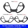 High quality Steering Wheel Switch Panel for Kia K3 K3S Cerato Ceed jd Rio 3 Steering Wheel Frame No Buttons