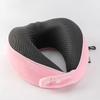 Memory Foam Neck Pillow for Travel with 360 Head Support Soft Chin Support Comfortable for Airplane Car Office Nap