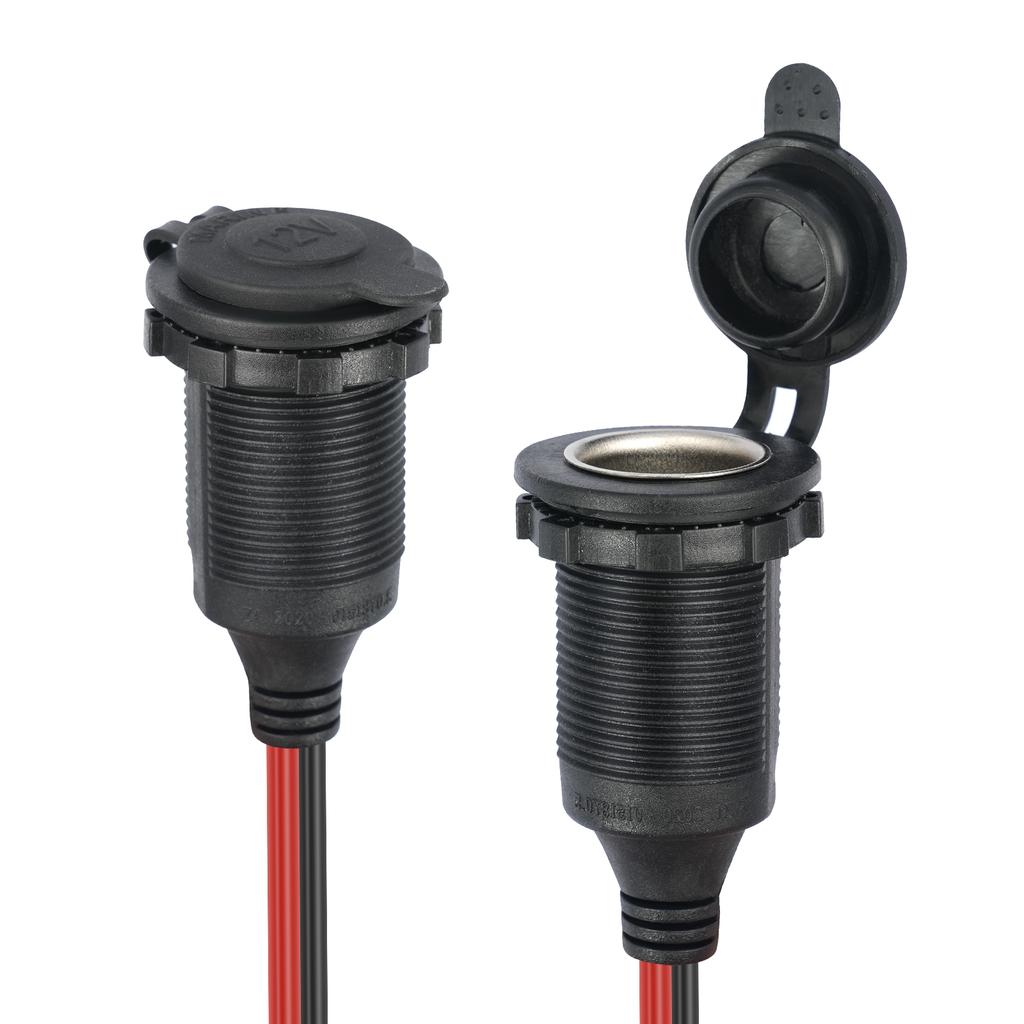 Cigarettes Lighters Socket Car Marine Lighters Socket Power Outlet Socket Receptacle 12V/24V Waterproof Plugs