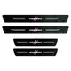 BMW Car Door Sill Scuff Plate Decor Carbon Fiber Stickers For BMW M E46 E90 E60 F30 F10 E39 E36 F20 G30 G20 E87 E92 E91 E30 F11 xn8