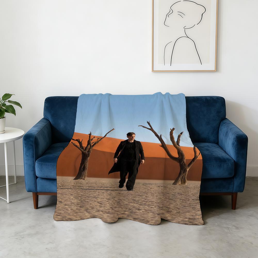 Patrick Blanket Super Warm Comfortable Plush Kelly Throw Blanket Michael Child Home Sofa Bedroom Singer Gift