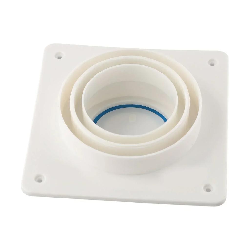 80-180mm Pipe Exhaust Fan Check Valve Air Valve Pipe Outlet Exhaust Fan  Backdraft Damper Bathroom Kitchen Accessories