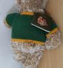 [USED] Harrods Teddy Bear Green Sweater