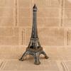 Bronze Tone Paris Eiffel Tower Figurine Statue Vintage Alloy Model Decor 25CM