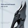 Professional Slanted Nail Clippers Super Sharp Stainless Steel Wide Opening Anti-Splash Toenail Clipper for Nails Manicure Tool