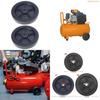 K1AE Pack of 2 Heavy Duty Quiet Air Compressor Wheel Durability Plastic Casters Wheel 20/25mm Mounting Hole for Easy Mobility