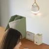 3600mAh/ 7200mAh Remote Control Ceiling Fan with Lamp Rechargeable 4 Speeds Camping Fan for Dormitory Bedroom Camping