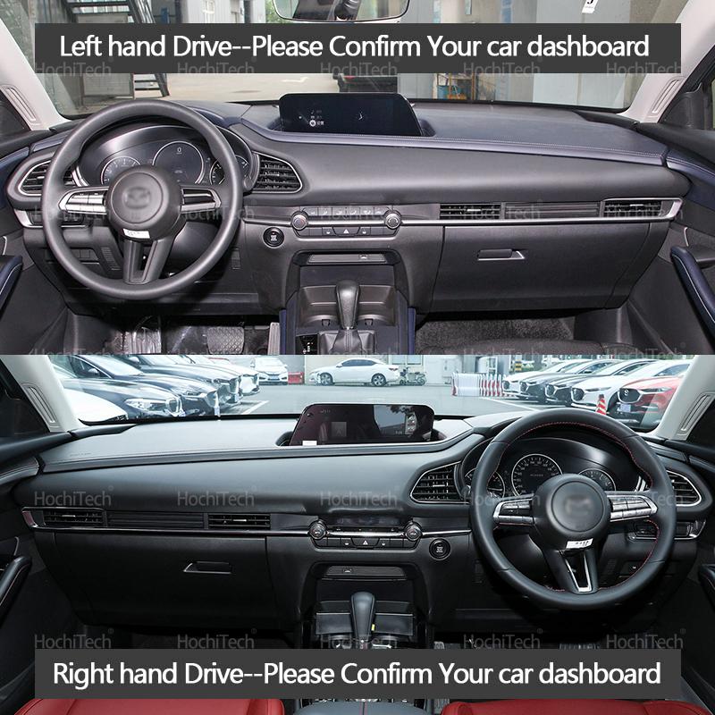Armaturenbrett Abdeckung Pad Auto Liner Anti-UV Matte Sonnenschutz Dashmat Teppich Dash für Mazda CX-30 CX30 CX 30 DM 2019-2024 2021 2022 2023