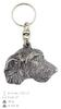 Irish Wolfhound - Silver-plated Dog Pendant, Handbag Decoration, Backpack Pendant by Art-Dog Brand
