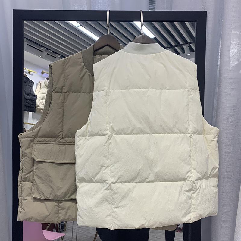 Женская осенне-зимняя куртка на белом утином пуху — фото 5