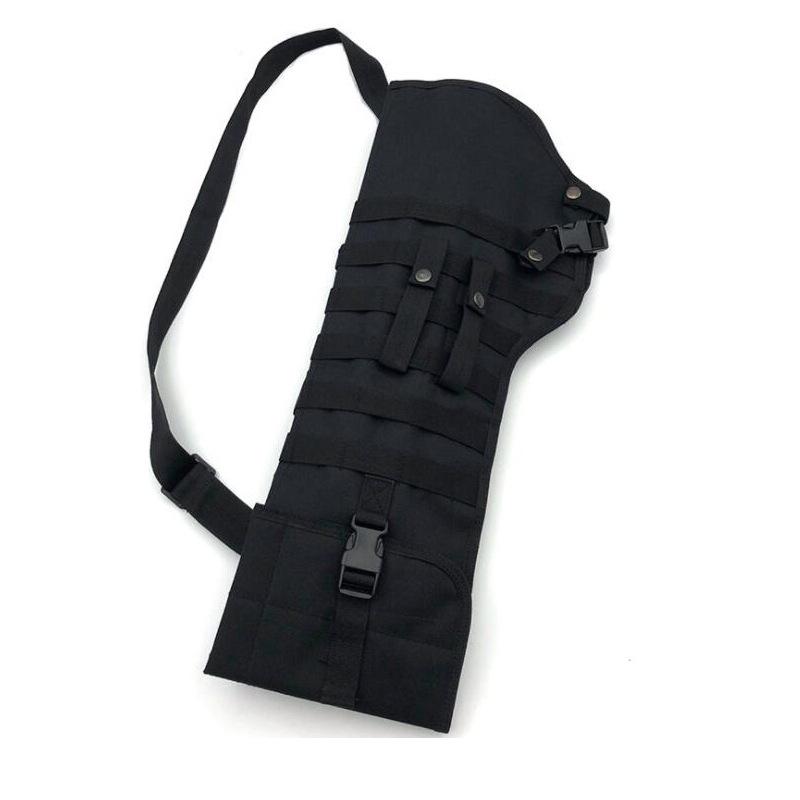 Tactical Single Shoulder Backpack Holster & Multifunctional Shotgun Stock Handbag