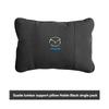 Suede Seat Headrest Neck Pillow Soft Comfort Cushion Lumbar Support For Mazda CX-3 CX-4 CX-5 CX-7 CX-9 Mazda 3 Axela 6 Gh Car