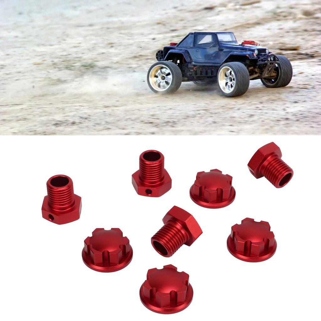 17mm RC Wheel Hubs Hex Kit Aluminium Alloy RC Wheel Hubs Adapter for   1Celsius10 Upgrade