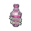 Purple Magic Bottle Moon Potion Pink Chemistry Enamel Pins Cute Coffe Milk Brooches Women Men Jeans Coat Lapel Pin Badges Dsecor
